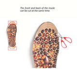 TPR Cobblestone Massage Insoles – Cuttable Foot Acupressure Shoe Inserts