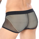 Men's Low Waist, Mesh Panties, Rainbow Belt, Breathable Boxers