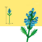 Building Blocks, Flower Decoration Bouquet Rose Assembled Toy