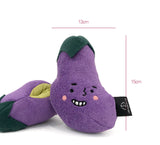 Dog Pet Chewing Plush Eggplant Cartoon Plush Toy