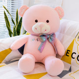 Cartoon Bow, Big Bear Plush Toy