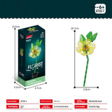 Building Block Flower Small Particle Assembly Toy