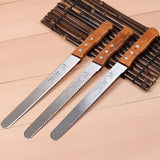Layered Bread Cutter, Toast Serrated Slicing Knife
