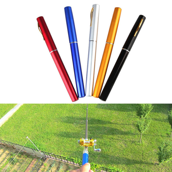 Mini Fishing Rod, Portable Pen Fishing Stick