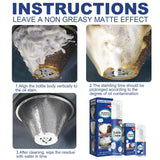 Oily Foam Cleaner, Kitchen Range Hood Rust Remover Cooktop