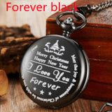 LOVE FOREVER - Quartz Pocket Watch