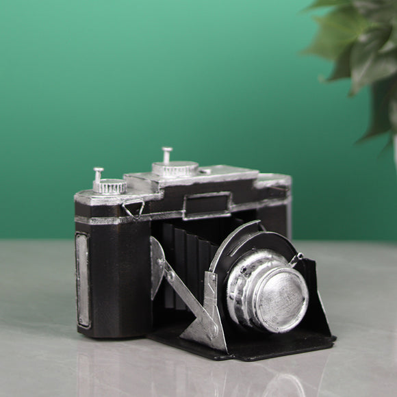 Retro Camera Model Iron Show-piece