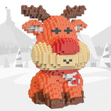 Small Particle Winter-vacation Building Block Toy