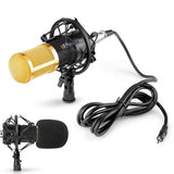 BM800 Condenser Anchor Recording Live Microphone Set