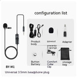 Omnidirectional Universal Lavalier Microphone