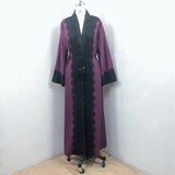 Muslim Women's Lace Dress, Cardigan Robe
