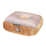 Cartoon Printed Ice Silk Cushion, Lightweight Summer Pillow