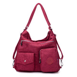 Women's Designer Waterproof Bylon Cloth Crossbody Large Capacity Shoulder Tote Bag