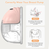 Electric Breast Wearable, Integrated Bilateral Automatic Breast Suction Pump