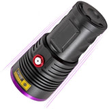 Six-core 365nm, High Power, UV Purple Light, Aluminum Alloy Torch