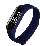 LED Sports Kids' Swimming Waterproof Touch, Electronic Watch