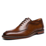 Sponge Leather Gentleman Men's Shoes