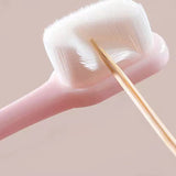 Ultra-fine Super Soft Bristle Deep Cleaning Brush, Oral Teeth Care Cleaning Travel Tool