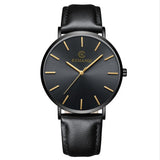 Men’s Minimalist Quartz Wristwatch – Business Fashion Belt Strap, Students' Watch
