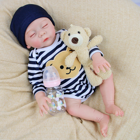 Lifelike Enamel, Baby Children's Accompanying Dolls