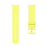 Solid Color Universal Buckle Silicone Watch Strap (Pack of 2)