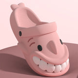 Cute Funny Shark Slippers, Summer Outdoor Garden Shoes, Indoor Non-slip Floor, Home Slip-ons