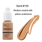 Matte Concealer Foundation Cream – Oil Control Natural Finish Makeup
