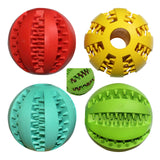 Rubber Food Ball, Bite Resistant Dog Toy, Mint Watermelon Flavor, Tooth Ball, Molar Tool