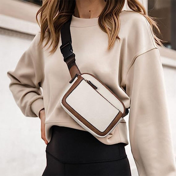 Fashion Chest Bag, Artificial Leather, Women's Pocket Bags