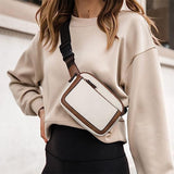 Fashion Chest Bag, Artificial Leather, Women's Pocket Bags