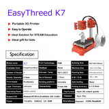 Easythreed K7 Desktop Small Mini, 3D Printer
