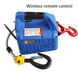 Portable Mini Electric Hoist 220V – Small Household Crane with Wire Rope