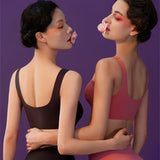 Maternity Front Buckle, Seamless Ice Silk Plus-size Nursing Brassiere (Pack of 2)