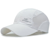 Men’s Outdoor Sun Visor Baseball Cap with Quick-dry Mesh