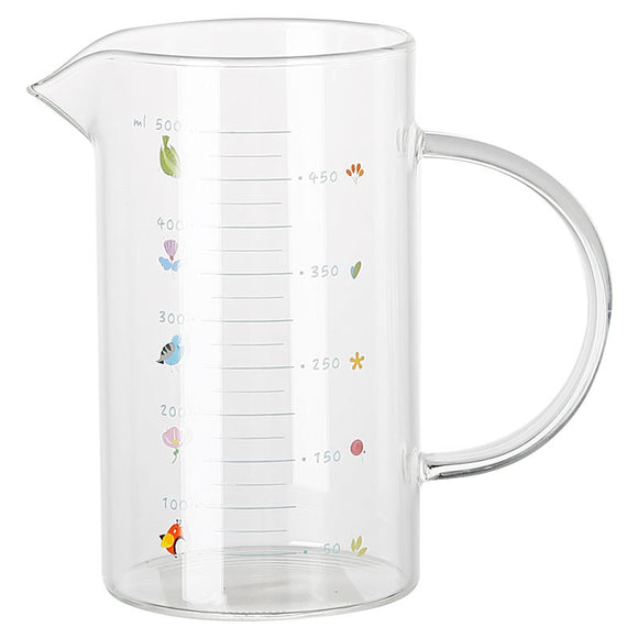 Large-capacity Garden Measuring Cup Kitchen Baking Measuring Tool with Graduated Glass
