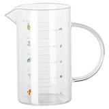 Large-capacity Garden Measuring Cup Kitchen Baking Measuring Tool with Graduated Glass