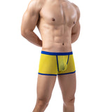 Men's Fashion, Golden Dot Mesh Stripes Boyshorts