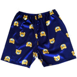 Artificial Silk Beach Shorts, Ice Silk Home Pants, Traditional Kachchha (Pack of 2)
