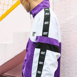 European and American Printed Loose Men's Jacket