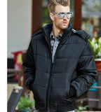 Men’s Hooded Cotton Jacket, Thick Winter Wear in Korean Style