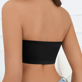 Strapless and Seamless Ice Silk Push-up Women's Bra
