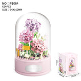 Sunflower Building Block Bouquet Assembled Toy