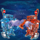 Invented Puzzle Battle Robot Toy
