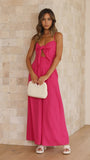 Tied Spaghetti-strap, Trendy Jumpsuit