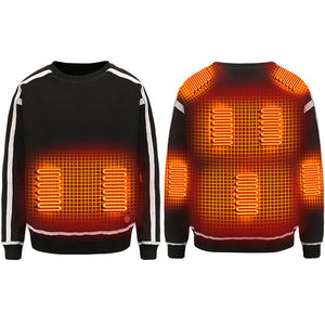 Electric Heated Jacket, Color Matching Top, USB Heating Clothes