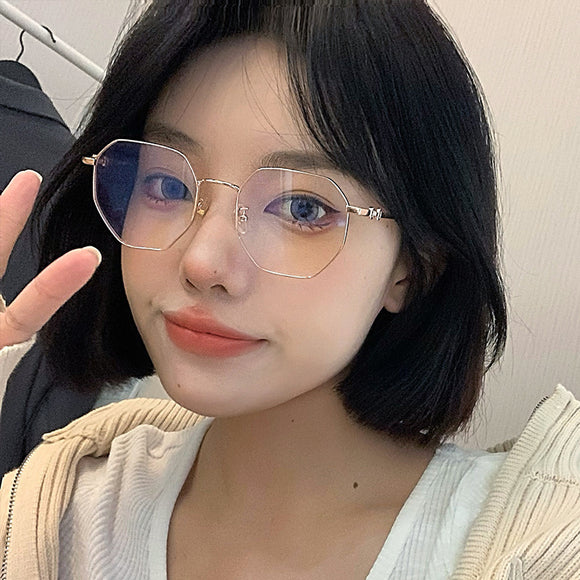 Anti-Blue Ray, Anti-radiation, Anti-fatigue, Female Glasses