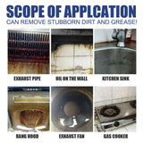 Oily Foam Cleaner, Kitchen Range Hood Rust Remover Cooktop