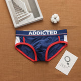 Men's Sexy Low Waist Breathable Ice Silk Mesh Comfortable Fashion Trendy Briefs (Pack of 2)
