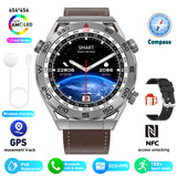 ECG PPG Bluetooth Calling, Compass GPS, Wireless Charger Smartwatch