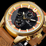 Leather Belt, Men's Sports Automatic Mechanical Watch